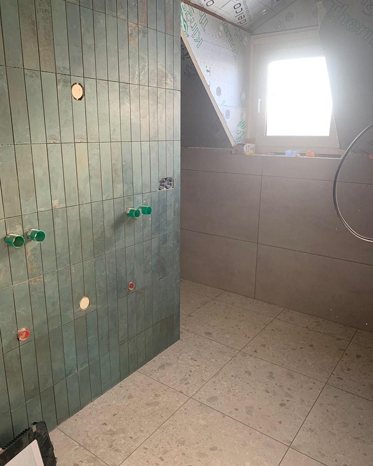  Project badkamer tegels plaatsen