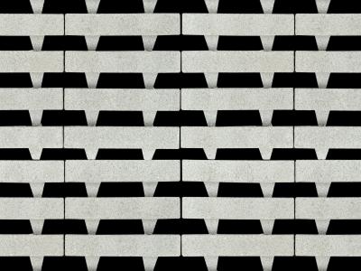 Aqua Bricks waterpasserend 10x30x8cm grijs 40% open