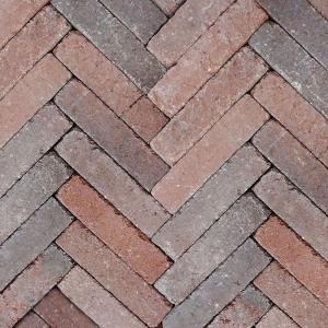 Retrostones Plus 5x20x6cm Rood/Bruin