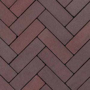 Sierbetonklinker Lyon 21x6,8x8cm Rood/Bruin genuanceerd