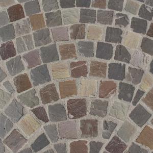 TB Greskei 10x10x5-7cm Tavel Beige/Bruin/Grijs