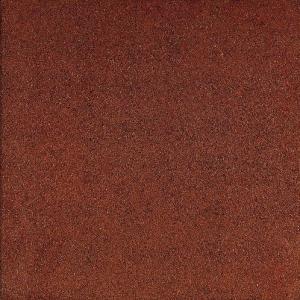Rubbertegel 50x50x4,5cm Rood