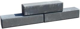 Decor Block XL 80x12,5x12,5cm Antraciet