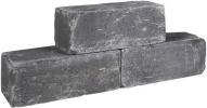 Palinoblock getrommeld 60x15x15cm Antraciet