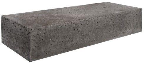 Schellevis Oud Hollandse Traptrede massief 100x40x20cm Antraciet