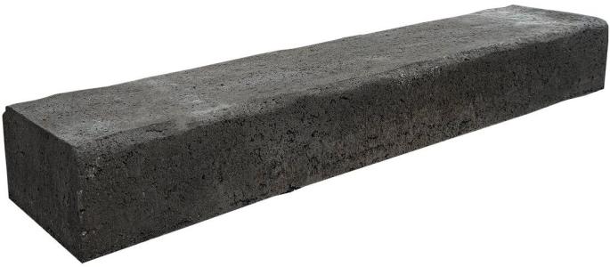 Retro Betonbiels 100x20x12cm Bruin