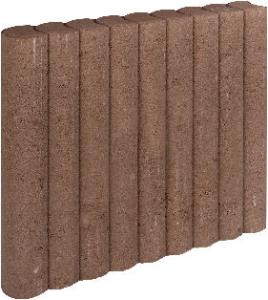 Rondo Palissadeband 8x50x50cm Bruin