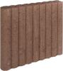 Rondo Palissadeband 8x50x50cm Bruin