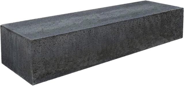 Schellevis Oud Hollandse zitelement 200x60x40cm Carbon