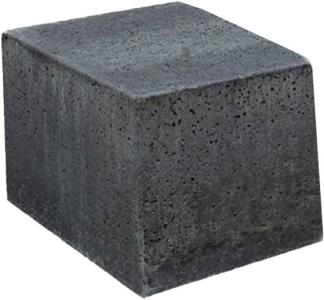 Schellevis Oud Hollandse zitelement 50x50x50cm Carbon