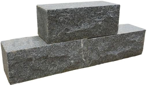 Graniet Dark Grey Donkergrijs 30x12x12cm