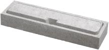 Globe muurelement S 60x15x9cm Grijs