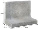 L-Element 50x30x40cm Grijs