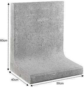 L-Element 50x40x60cm Grijs