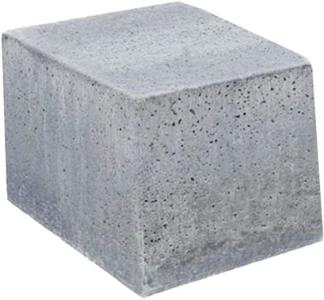 Schellevis Oud Hollandse zitelement 50x50x50cm Grijs