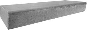Traptrede De Luxe 15x40x120cm Grijs