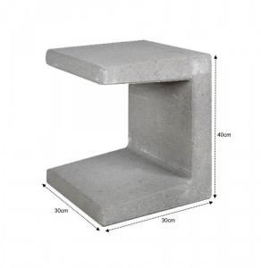 U-Element 30x30x40cm Grijs