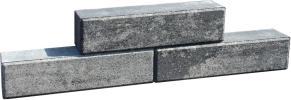 Decor Block 40x10x10cm Grijs/Zwart