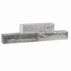 Split Wall 40x10x10cm Grijs/Zwart