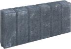 Blokjesband 8x25x50cm Zwart