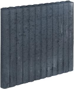 Mini Palissadeband 6x60x50cm Zwart