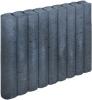 Rondo Palissadeband 8x50x50cm Zwart