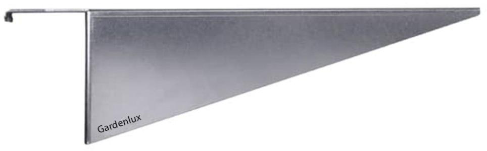 Globe steunlegger RVS (2stuks)