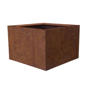 GL Bloembakken 90x90x60cm Cortenstaal