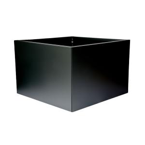 GL Bloembakken 90x90x60cm Zwart