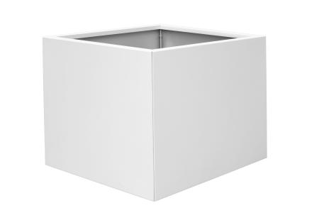 GL Bloembakken 90x90x60cm Wit