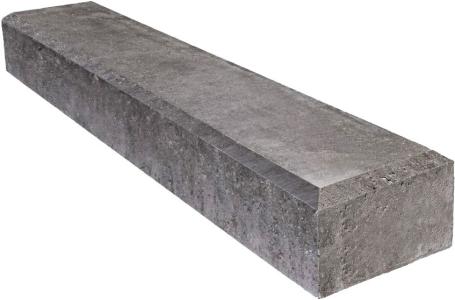Schellevis Oud Hollandse betonbiels 100x20x12cm Antraciet