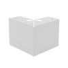 Potenset 9,5cm hoog Wit TBV GL Bloembakken (Incl bevestigingsmateriaal)