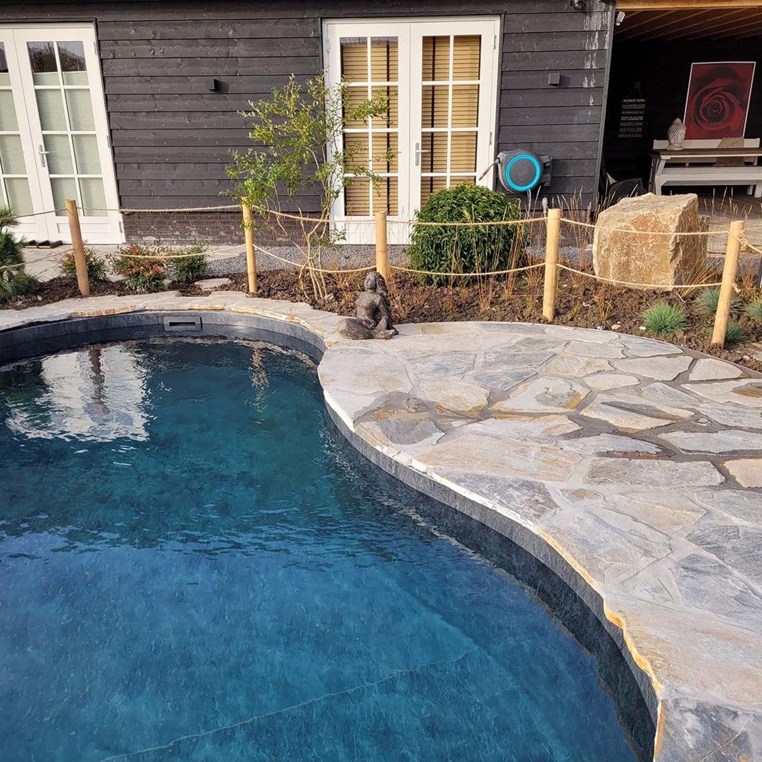Flagstone Kwartsiet Glacier Grey/Blue