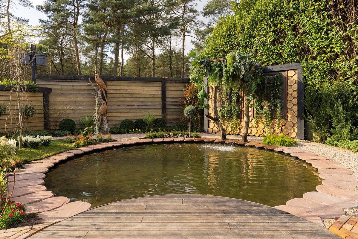 Staptegels Flagstone Deccan Red ±0,2m²