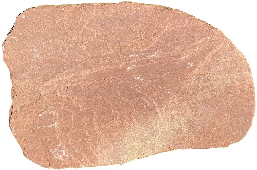 Staptegels Flagstone Deccan Red ±0,2m²