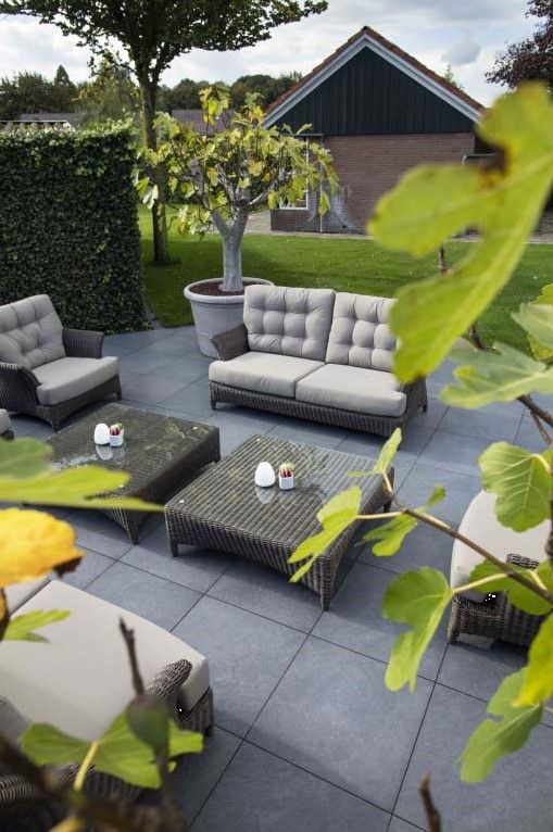 Cera4line Mento 60x60x4cm Imola Anthracite