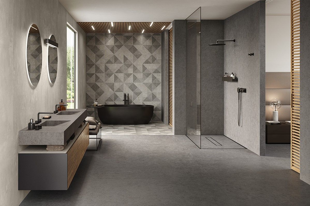 Ceramica Lastra 120x120x2cm Boost Stone Smoke Antraciet