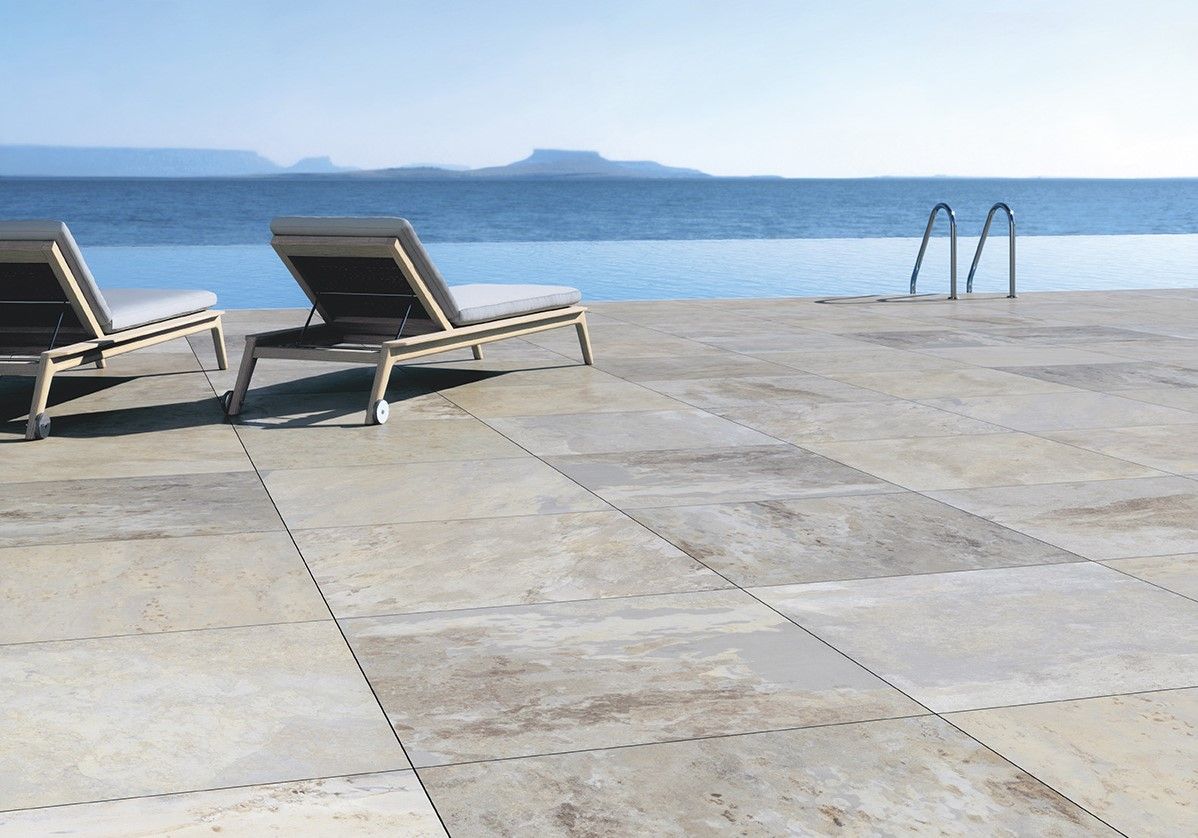 Cera3line 90x90x3cm Peacock Sand