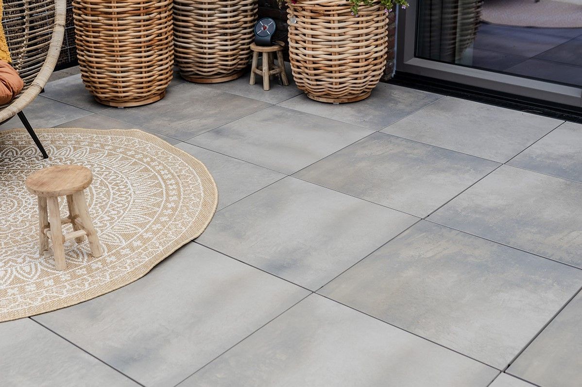Ceramica Terrazza 59,5x59,5x2cm Beton Light Grey