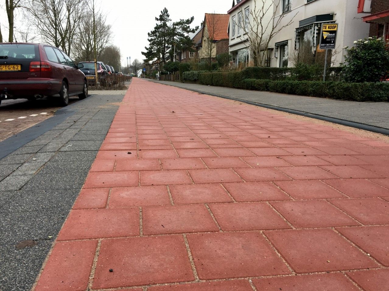 Betontegel 40x60x5cm HK Rood