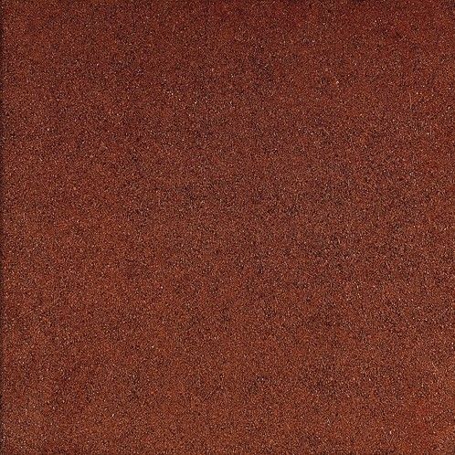 Rubbertegel 50x50x2,5cm Rood