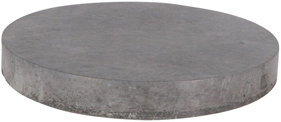 Schellevis Oud Hollandse tegel rond Ø60x7cm Antraciet