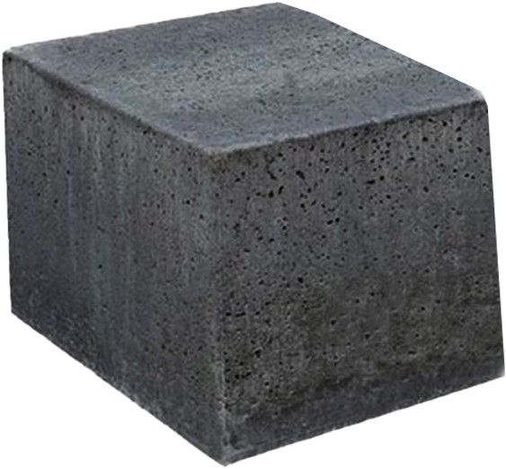 Schellevis Oud Hollandse zitelement 50x50x50cm Carbon