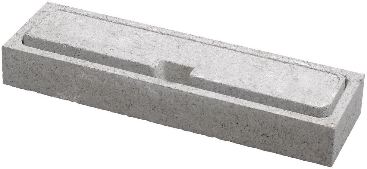 Globe muurelement S 60x15x9cm Grijs