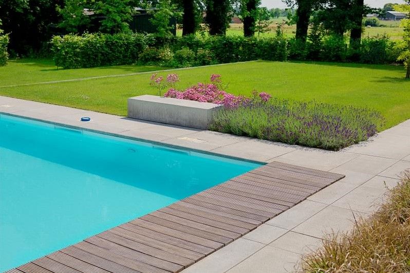 Schellevis Oud Hollandse zitelement 200x60x40cm Grijs