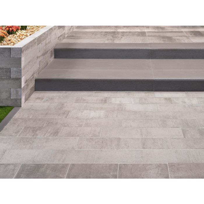 Traptrede De Luxe 15x40x120cm Grijs