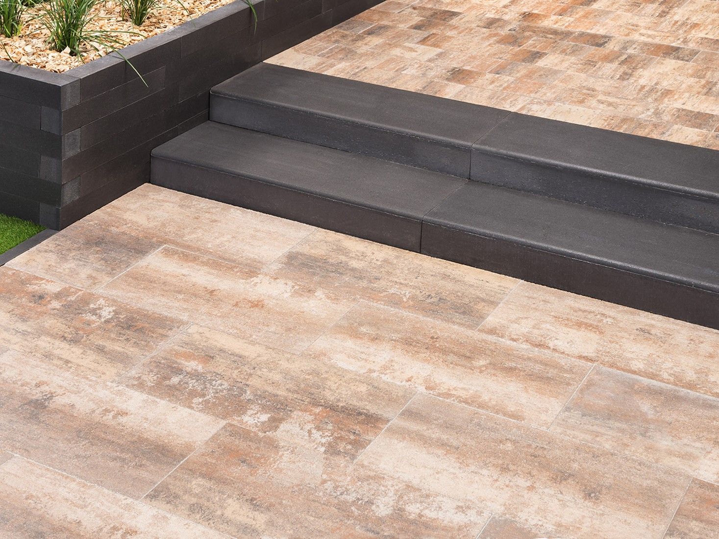 Traptrede De Luxe 15x40x120cm Zwart