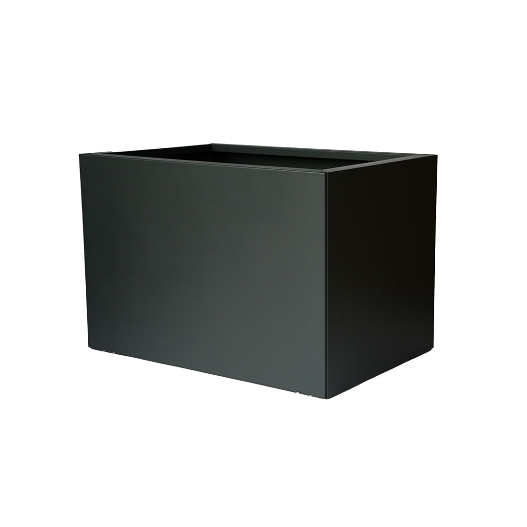 GL Bloembakken 90x60x60cm Zwart