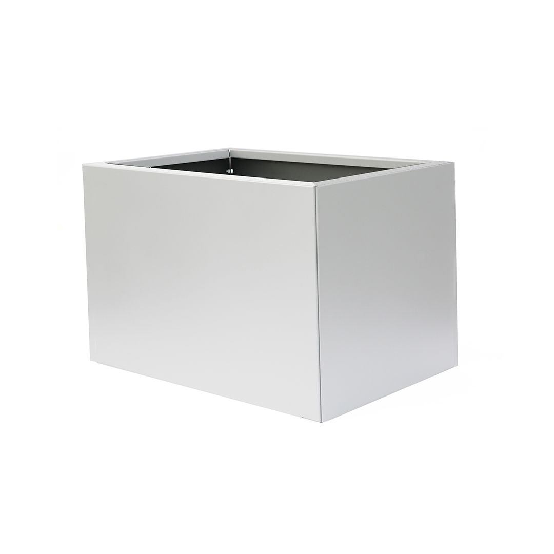 GL Bloembakken 90x60x60cm Wit
